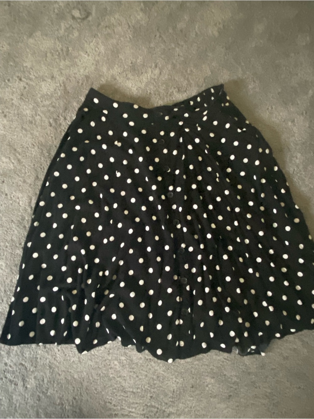 torrid Black Polka Dot Circle Skirt